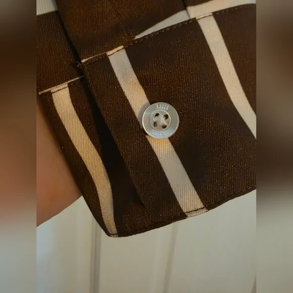 Rails Matching Set Elias Top Damani Pant Brown Line Art Size Small - Picture 14 of 16